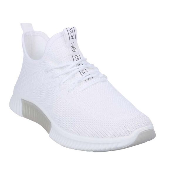 Crosshatch Mens Rideout Sneakers / White